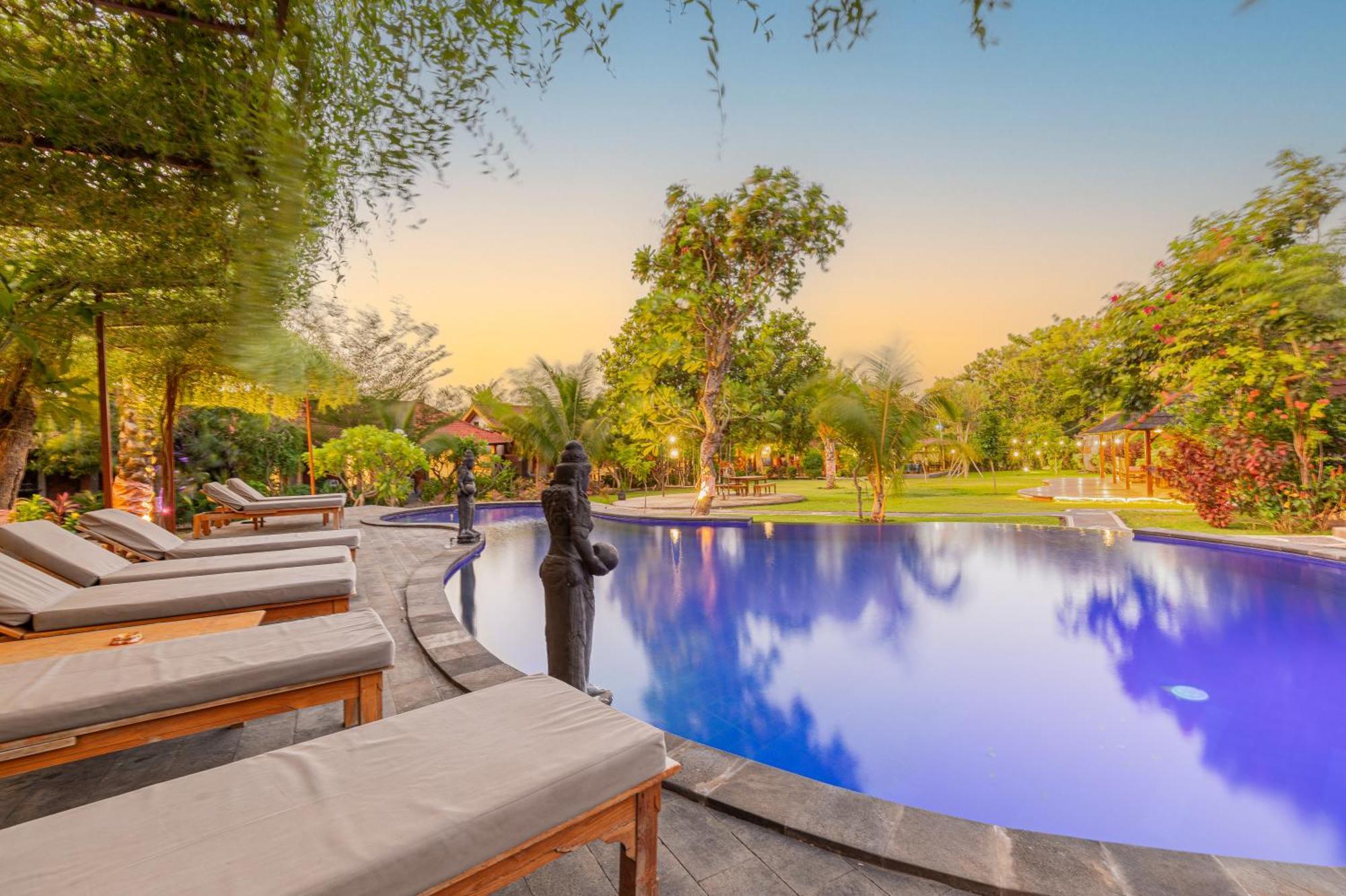 Taman Bidadari Eco Wellness Hotell Pemuteran Eksteriør bilde