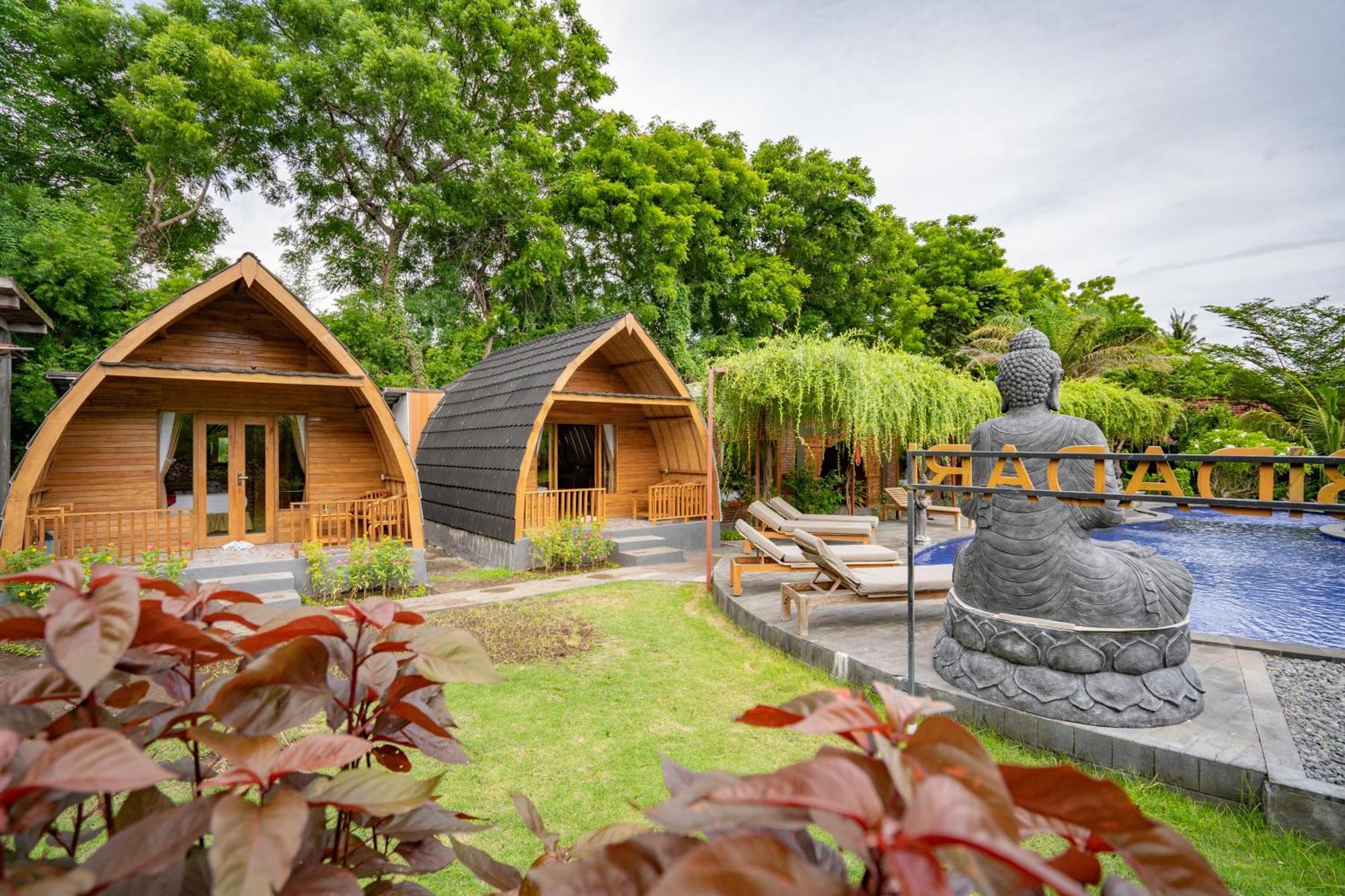 Taman Bidadari Eco Wellness Hotell Pemuteran Eksteriør bilde