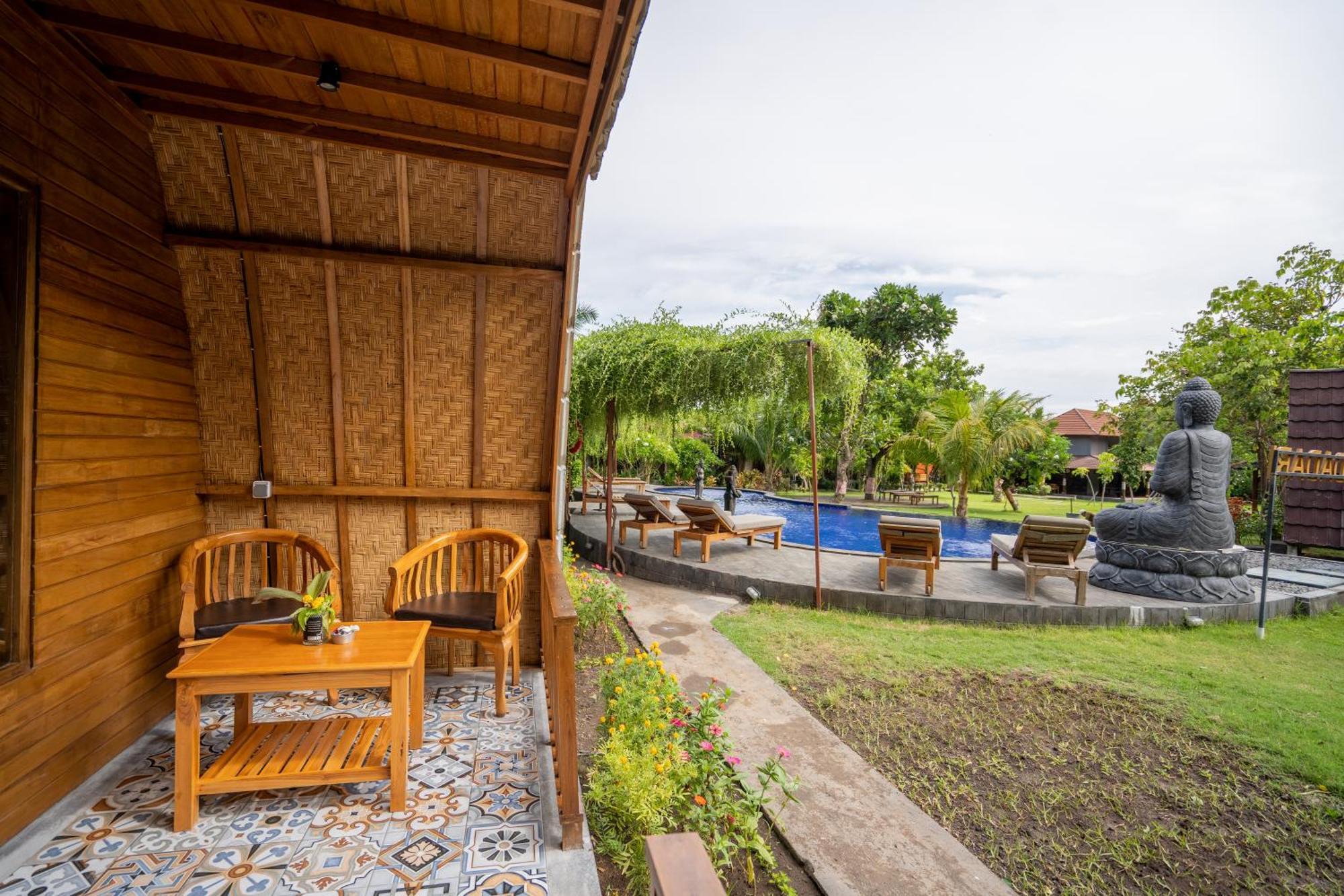 Taman Bidadari Eco Wellness Hotell Pemuteran Eksteriør bilde
